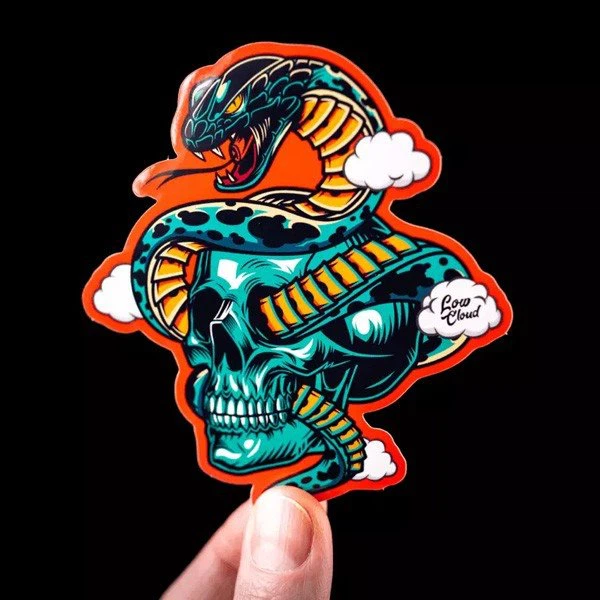 custom vinyl die cut sticker